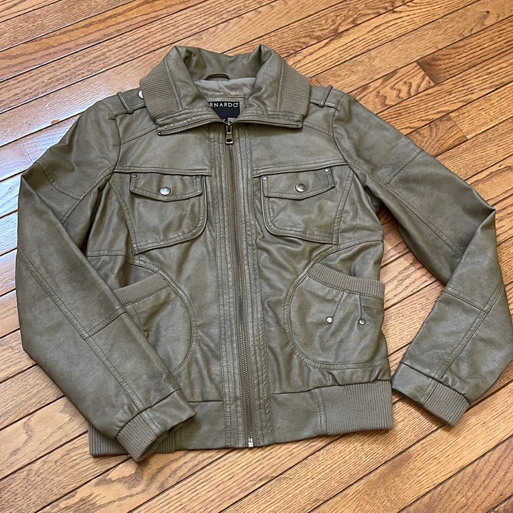 Bernardo faux leather jacket